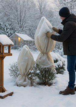 Zima w ogrodzie – co jeszcze zrobić, gdy rośliny śpią