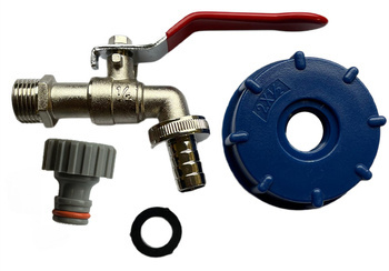 Kran PRZYŁĄCZE DO ZBIORNIKA MAUZERA MAUSERA IBC S60x6 ZAWÓR czerpalny IBC