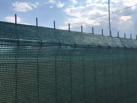 Siatka cieniująca 1,5x10m 90% Osłona na ogrodzenie z filtrem UV