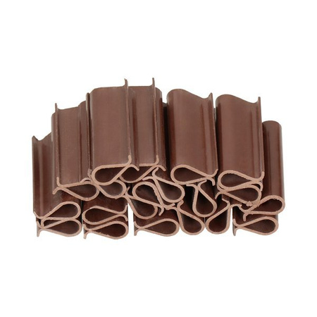 Taśma ogrodzeniowa brązowa 4,75x35m