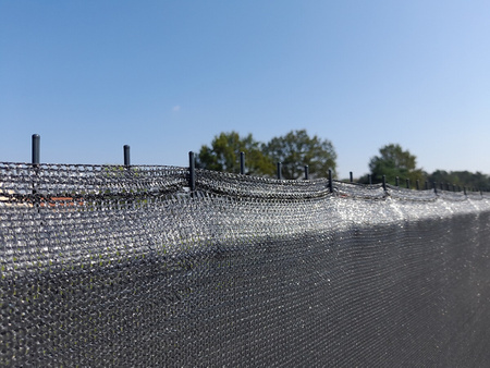 Siatka cieniujaca ANTRACYT 1,2x25m 90% Osłona na ogrodzenie z filtrem UV