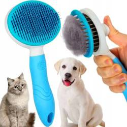 SZCZOTKA SAMOCZYSZCZACA DO SIERŚCI DLA PSA KOTA